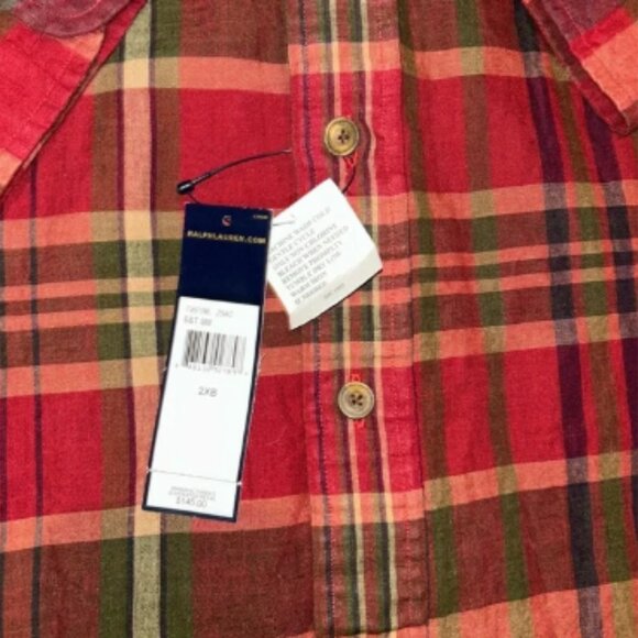 NWT Ralph Lauren Casual Button Down Shirt - Picture 3 of 5